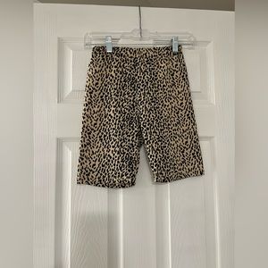 Adika Biker Short - Cheetah Print